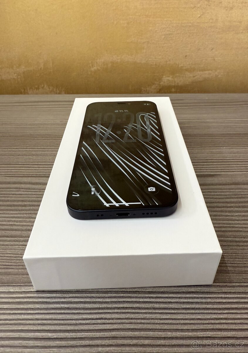 Apple iPhone 12 mini 64GB černá, baterie 100% - 2