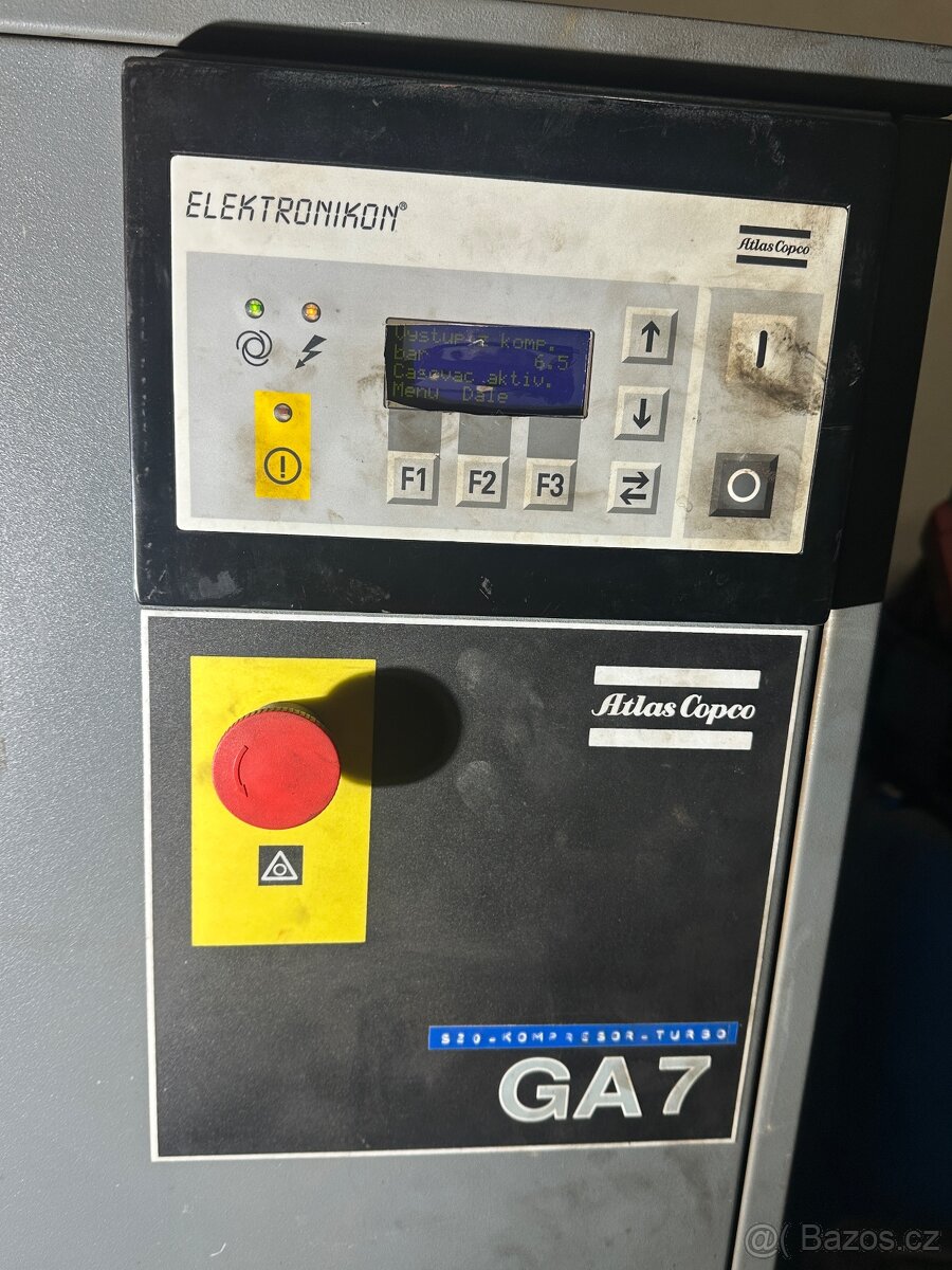 Šroubový kompresor Atlas Copco GA7 - 2