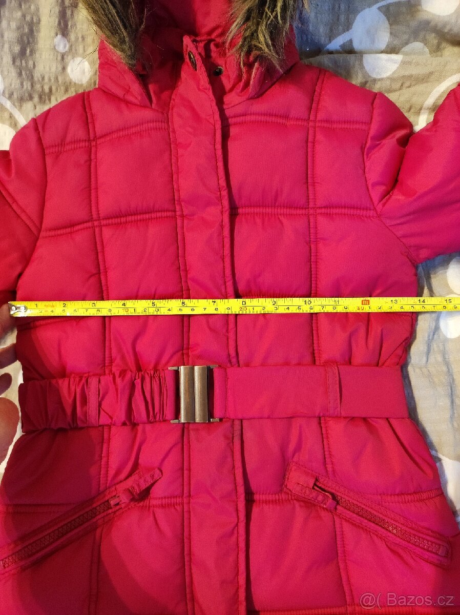 Prodám dětskou zimní bundu 128 - 2