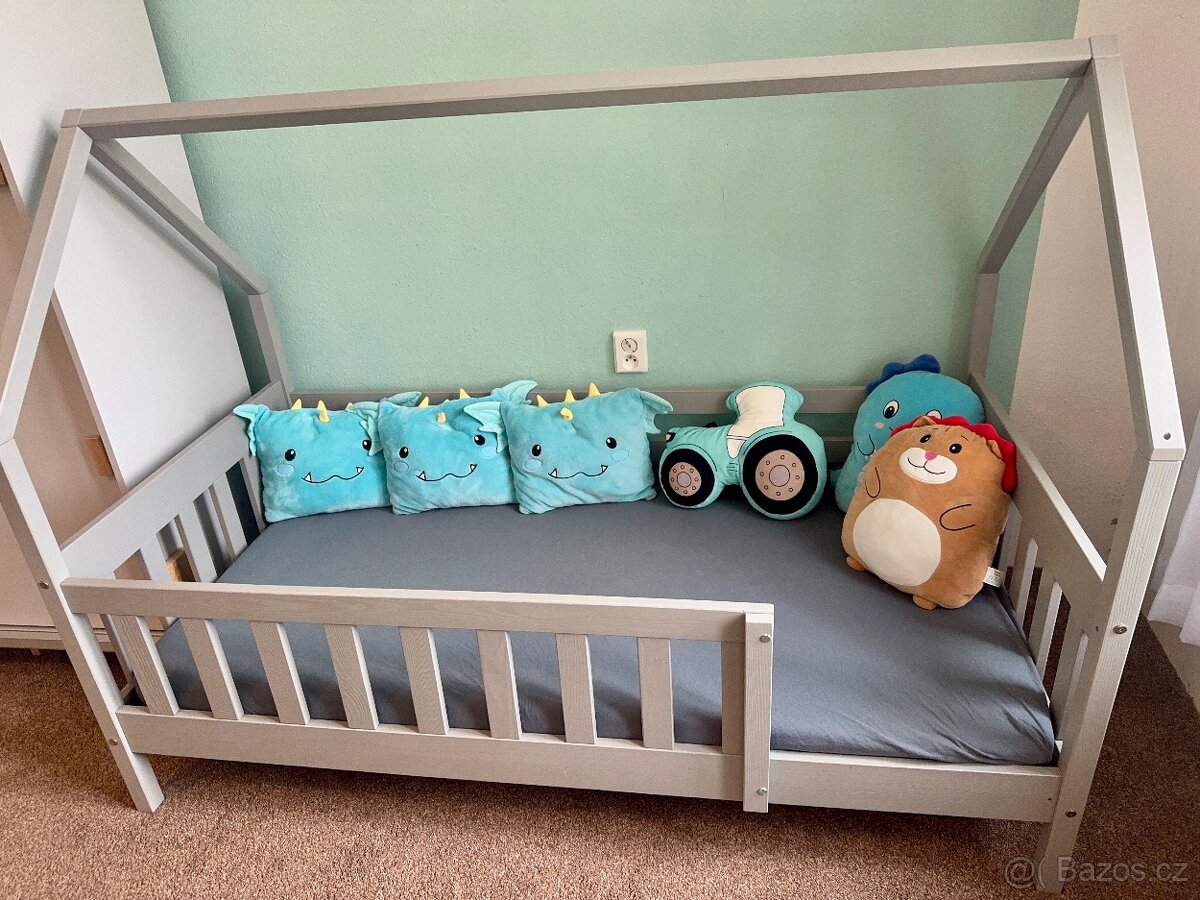 Domečková postel - 2