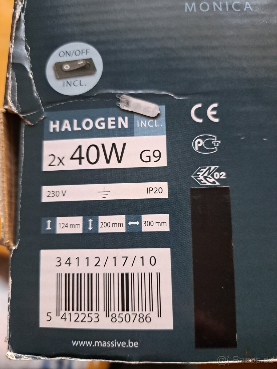 Nástěnné světlo NOVÉ - 2