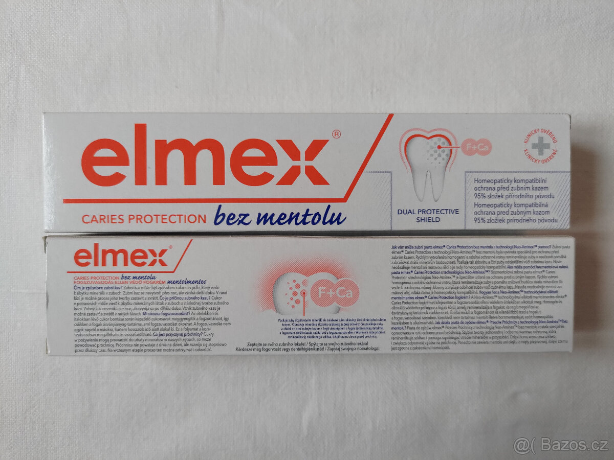 2x Nová zubní pasta Elmex - 2