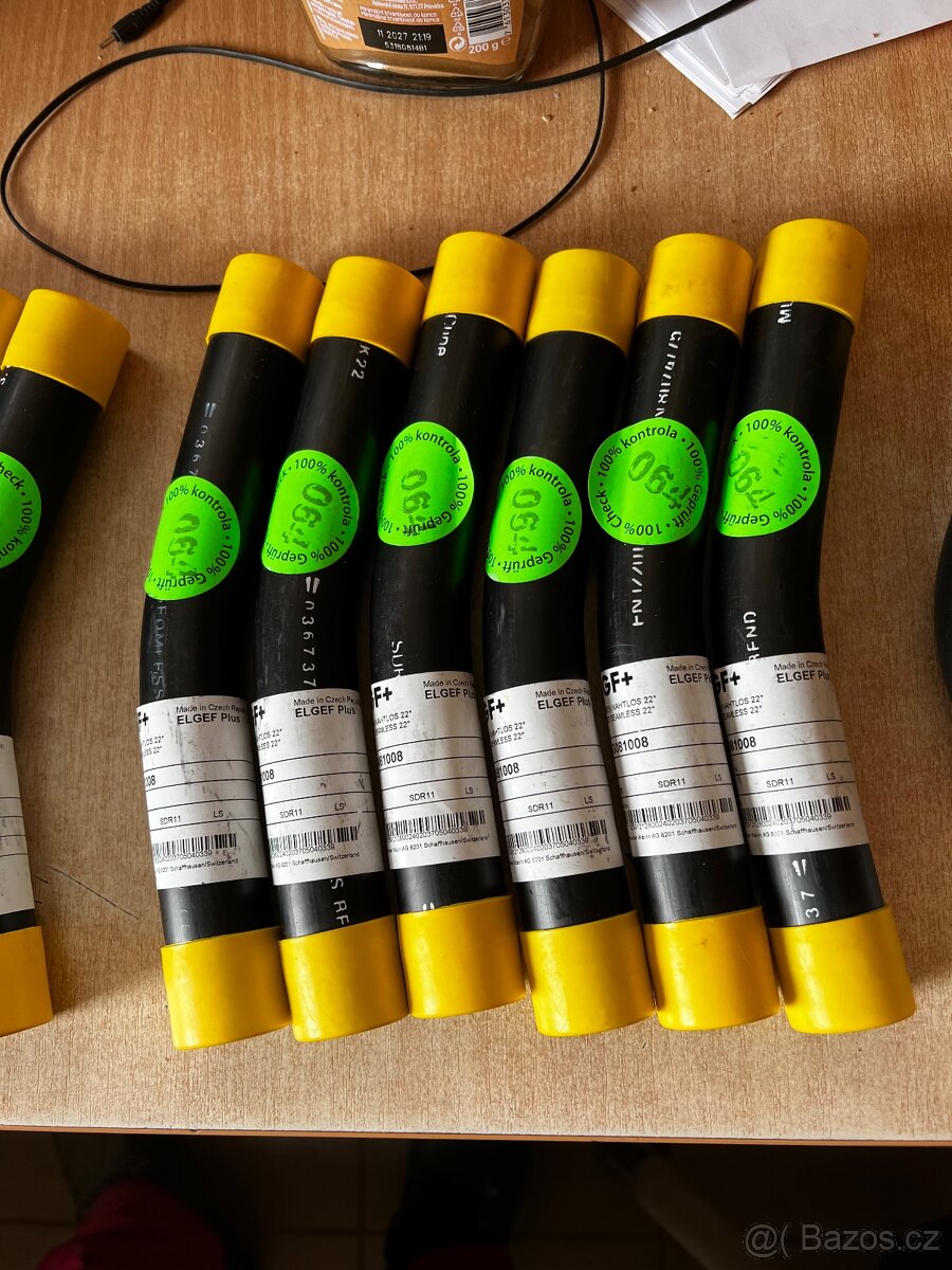 GF+ PE100 SDR11 oblouky – 22°, 30°, 60° - 2