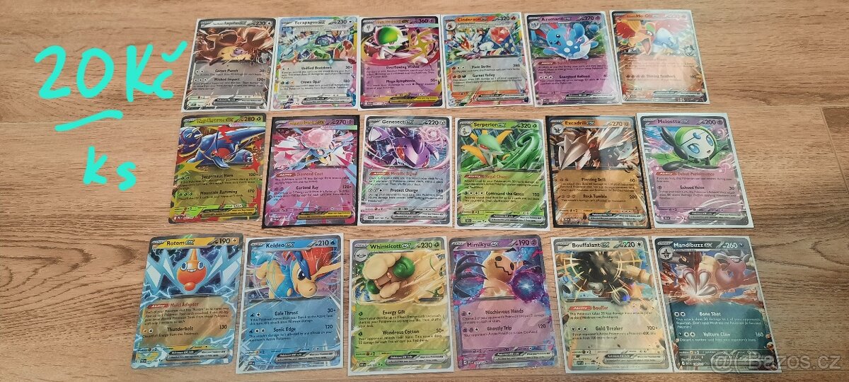 Pokémon karty hity + EX - 2
