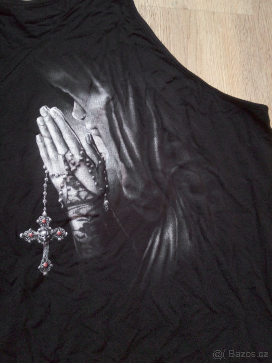 Triko s odhaleným ramenem, vel. S - 2