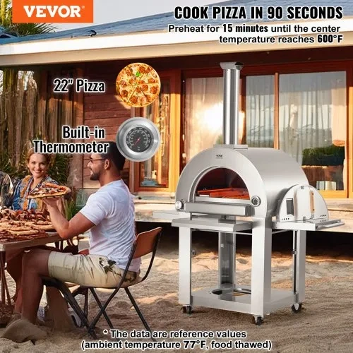 Venkovní pizza pec Vevor - 2