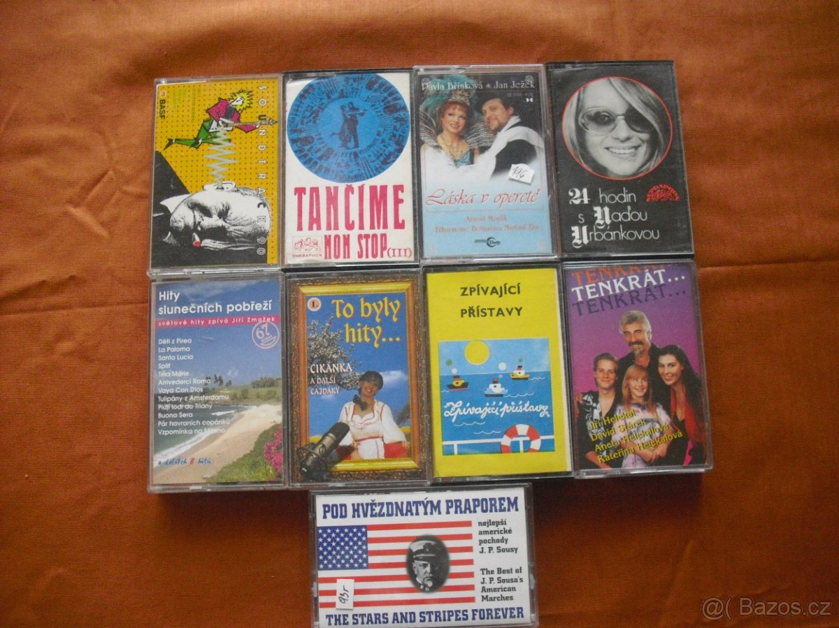 Originál audio kazety - 2