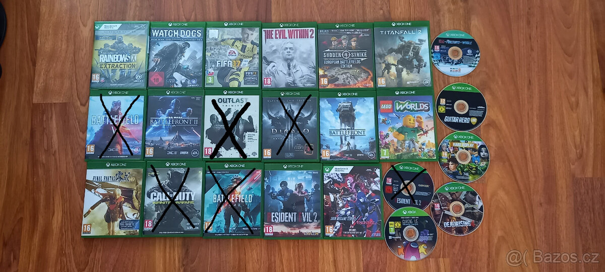 Prodám hry na XBOX ONE - 2