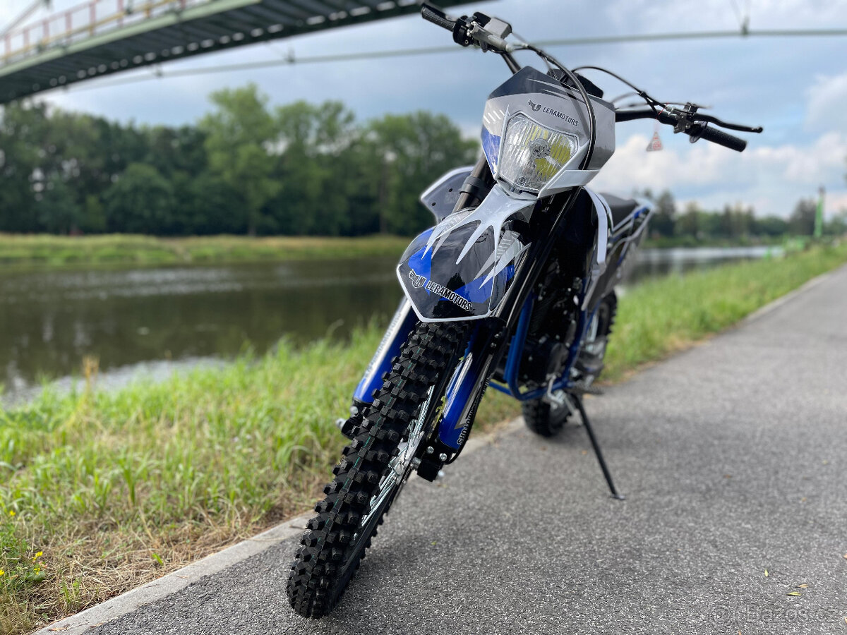 Pitbike Leramotors Killer 250ccm, kola 21/18, modra