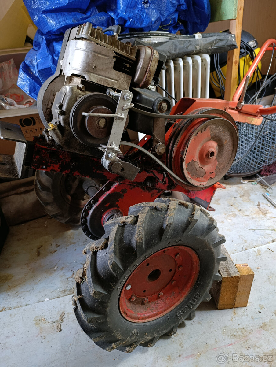 Motokultivátor MS16 s bubnovou sekačkou a příslušenstvím - 2