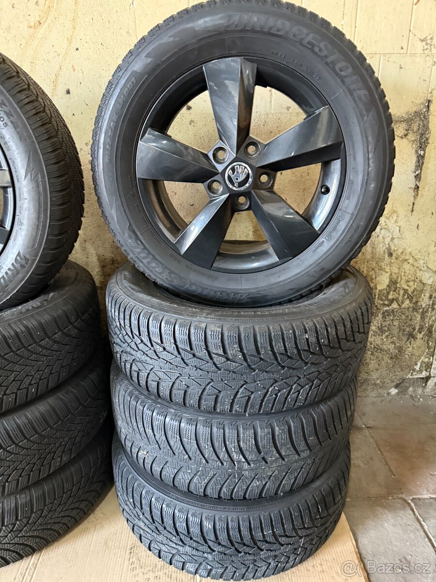 Alu kola + pneumatiky Skoda Fabia 4 Kamiq Scala R16 - 2