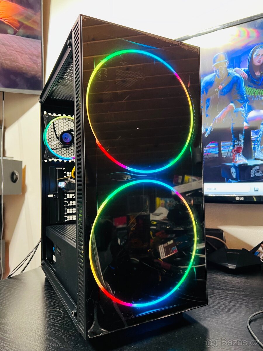 Herní Ryzen 5, 16GB DDR4,500 GB SSD a HDD, GTX 1650, Win 11 - 2