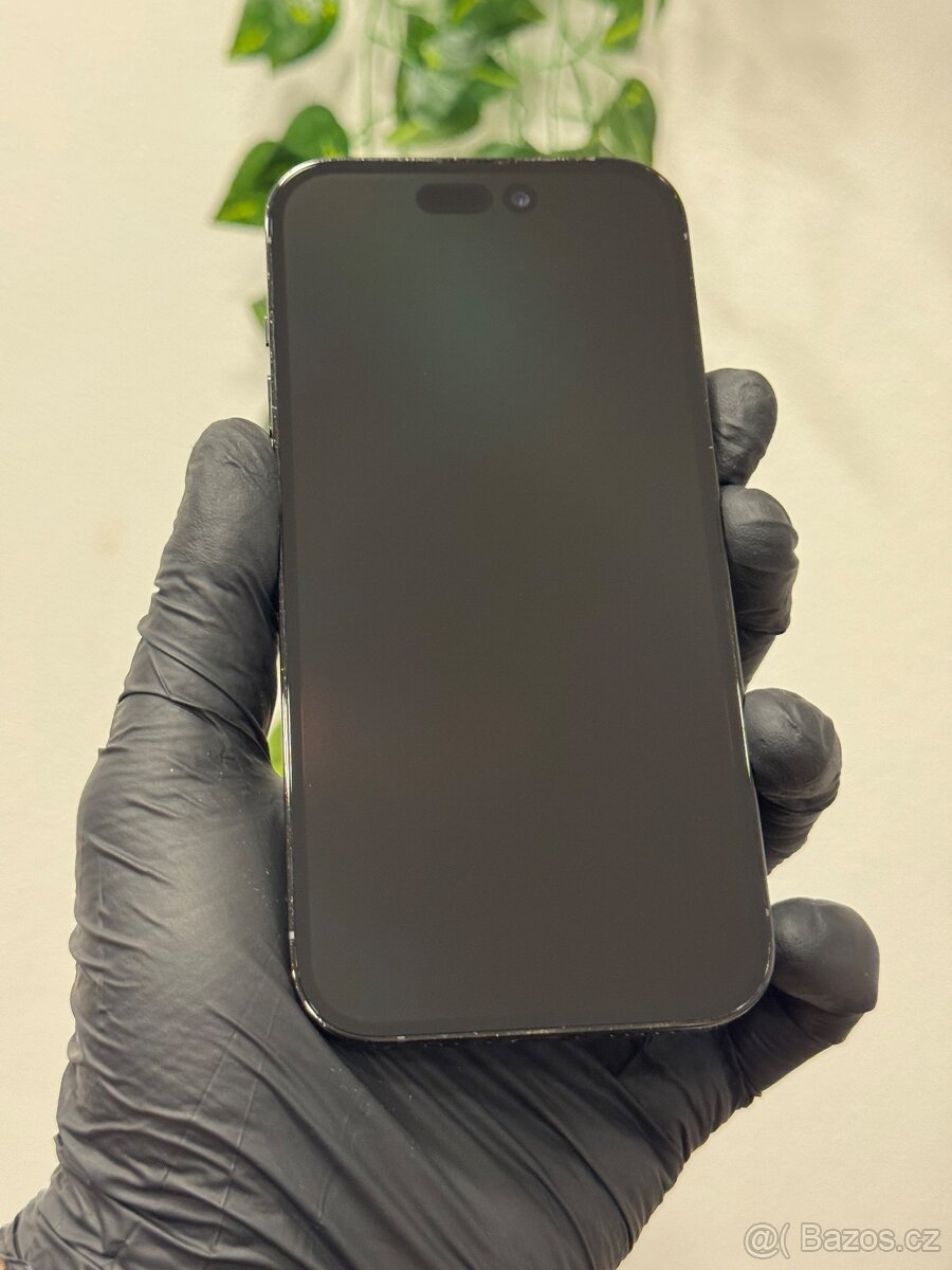 iPhone 14 Pro 128GB černý (eSim) - 100% baterie - 2