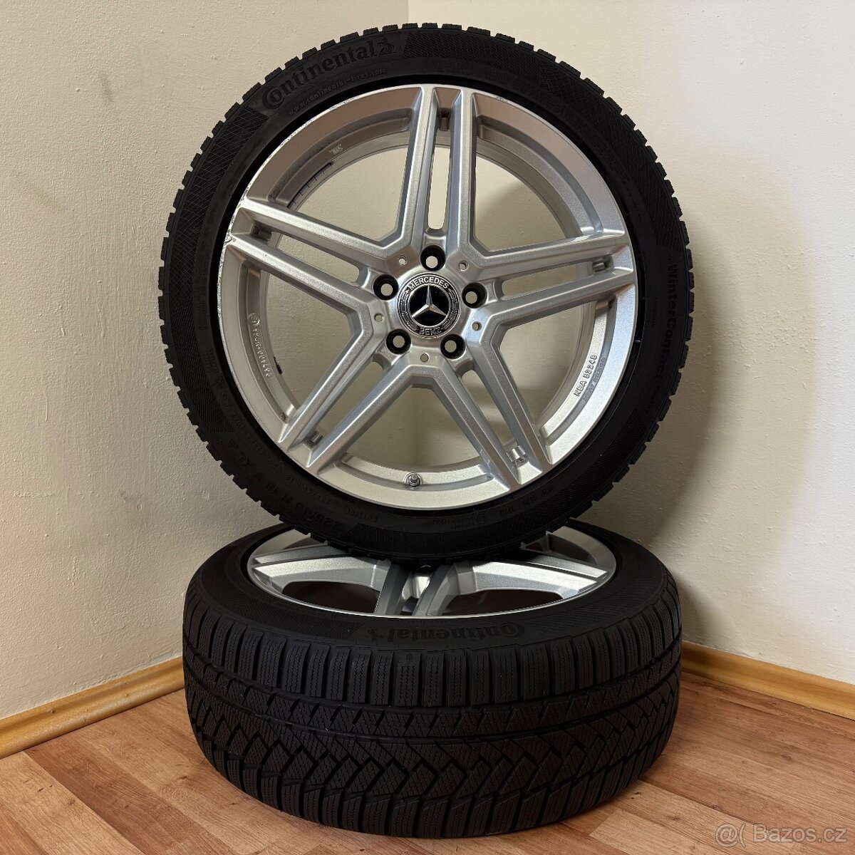 MERCEDES CLA A176 5x112 R18 ET49+ZIMNÍ 225/45R18 8/6mm - 2