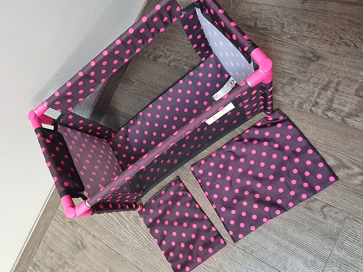 Kočárek Doris 3v1 černý - 2