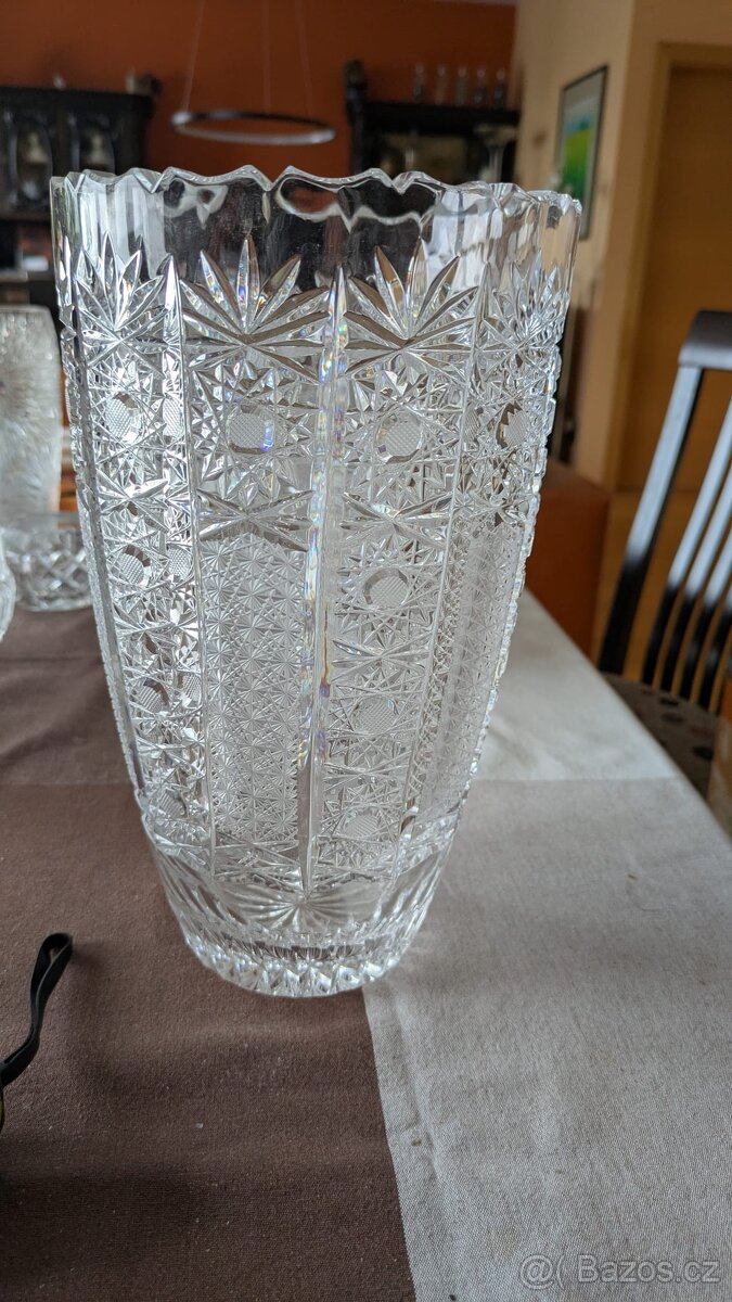 Prodám český broušený křišťál - 2