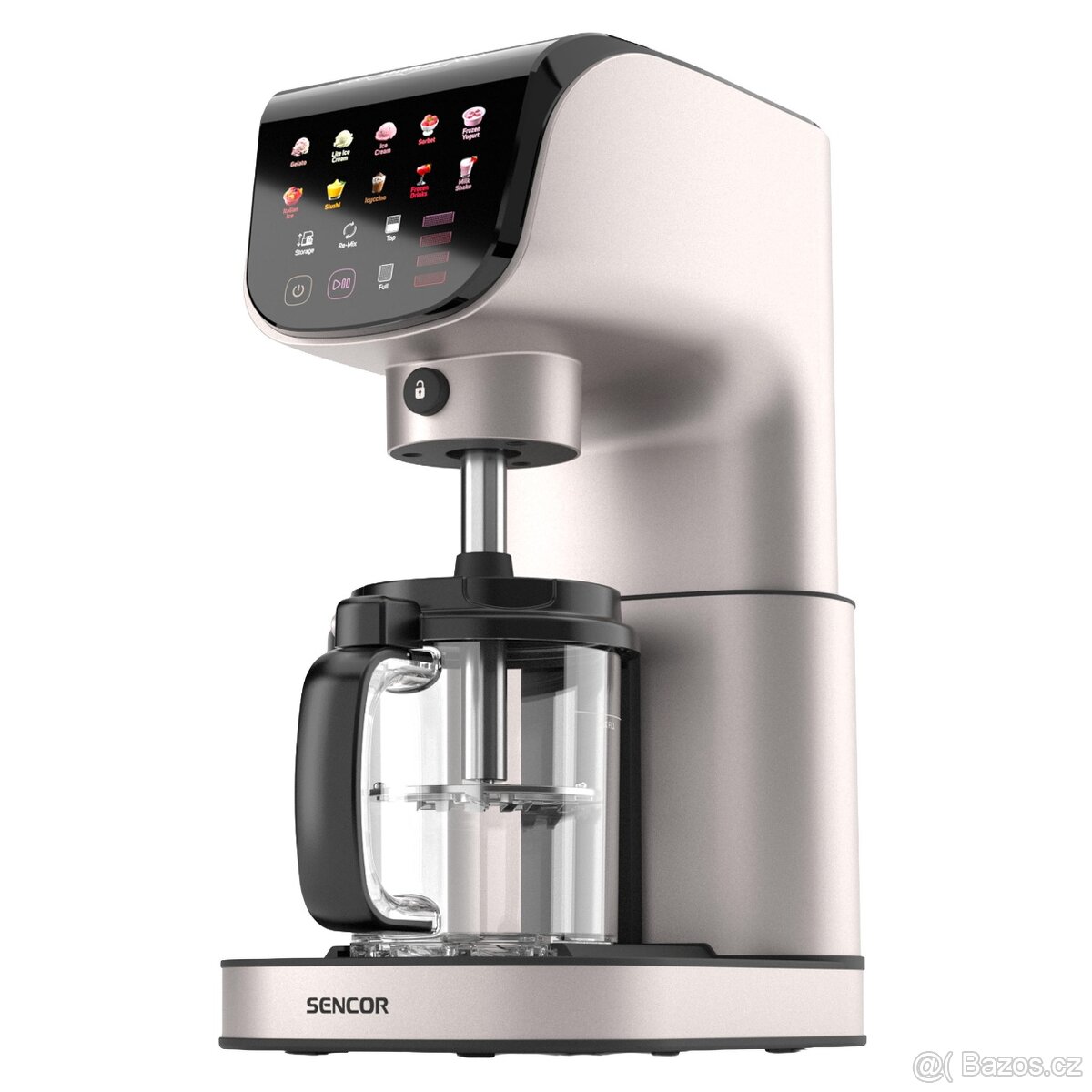 Zmrzlinovač Sencor SIC 5050WS (nový) - 2