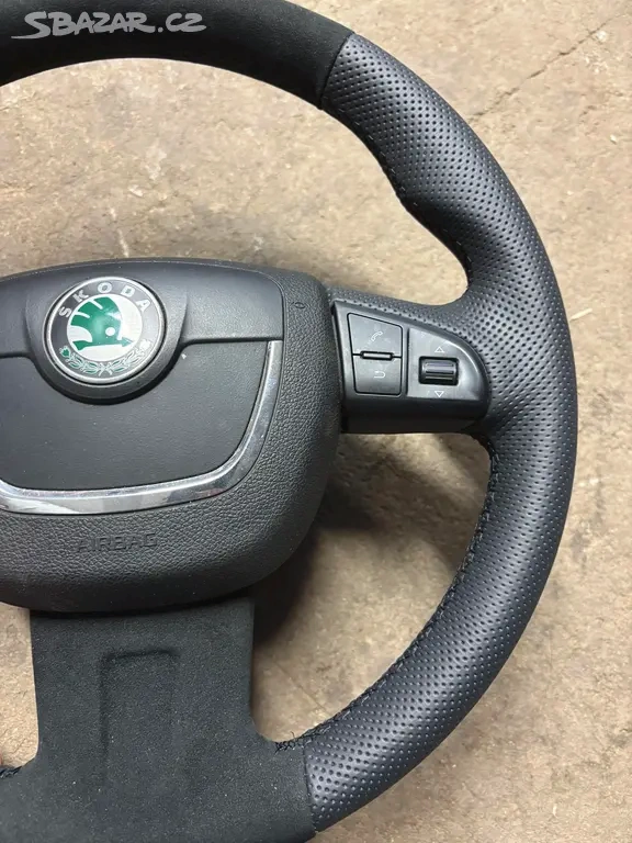 volant Škoda po renovaci - 2