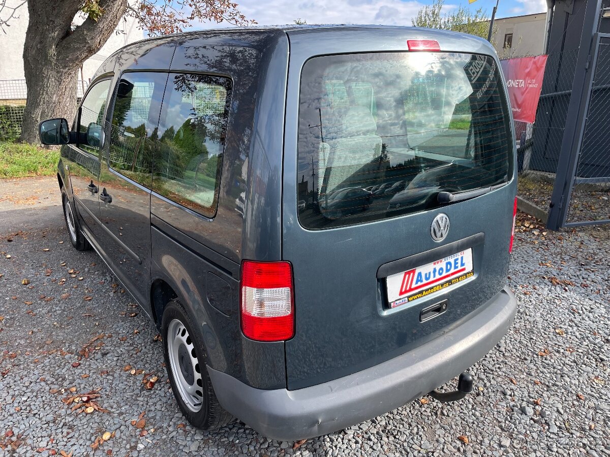 VW Caddy 1,9 TDi Aut.Klima, Tažné, AKU - 2