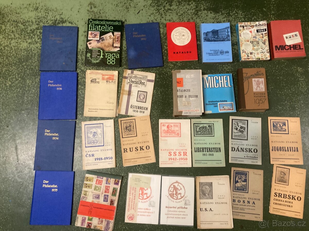 Filatelie literatura - 2