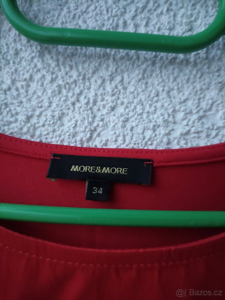 Červené dámské třičko - 2