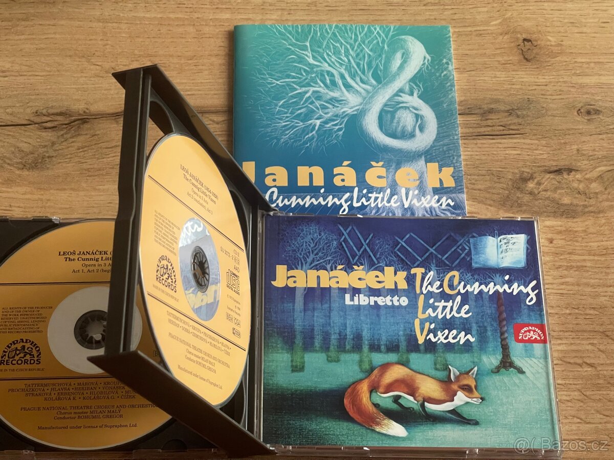 CD Leoš Janáček – The Cunning Little Vixen (2CD, Supraphon) - 2