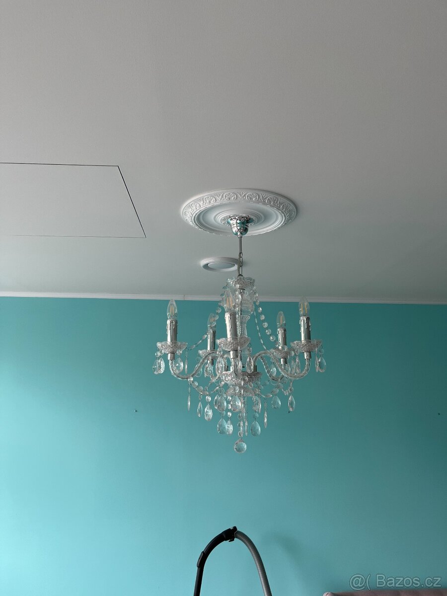 Lustr Isabella - jako křišťálový - 2