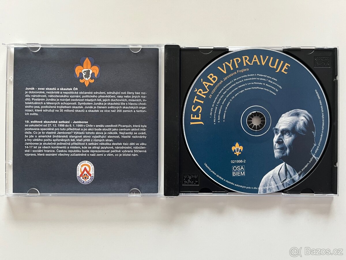 Jaroslav Foglar - cd jestřáb vypravuje - 2