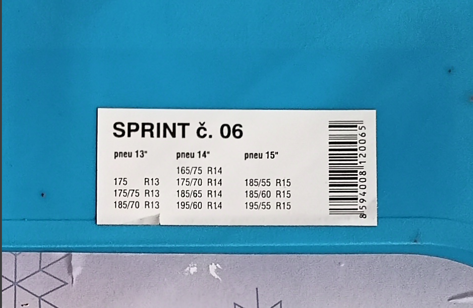 Sněhové řetězy SPRINT č.06 - 13" 14" 15" - 2
