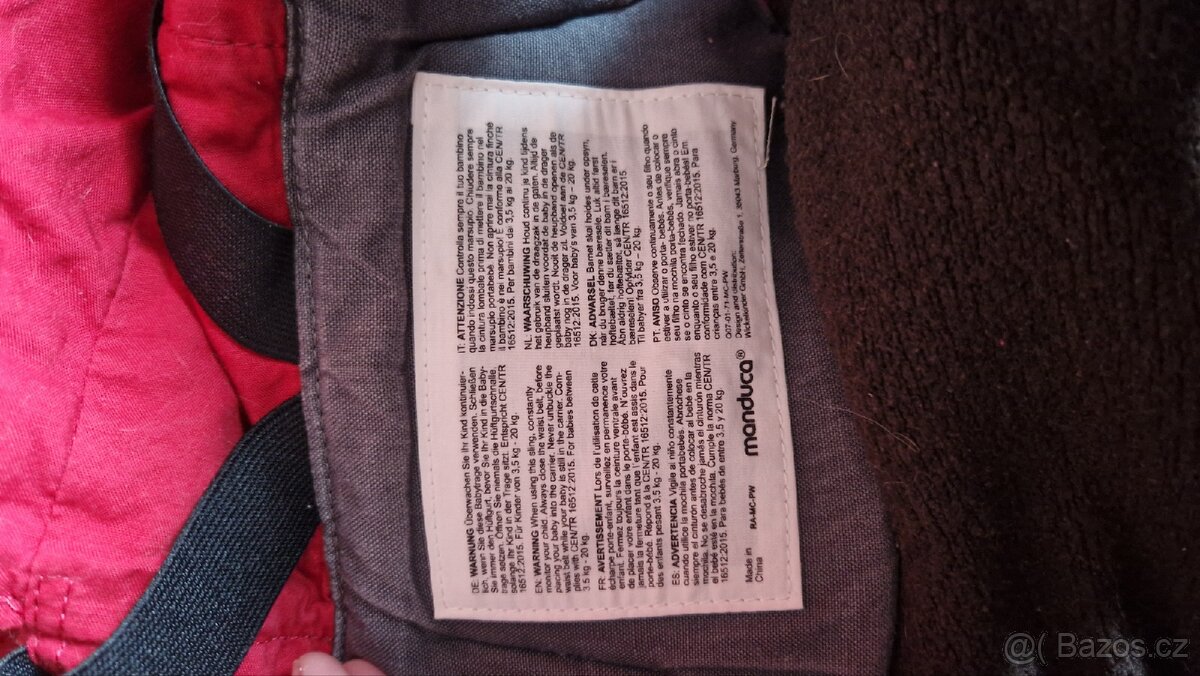 Nosítko Manduca - 2