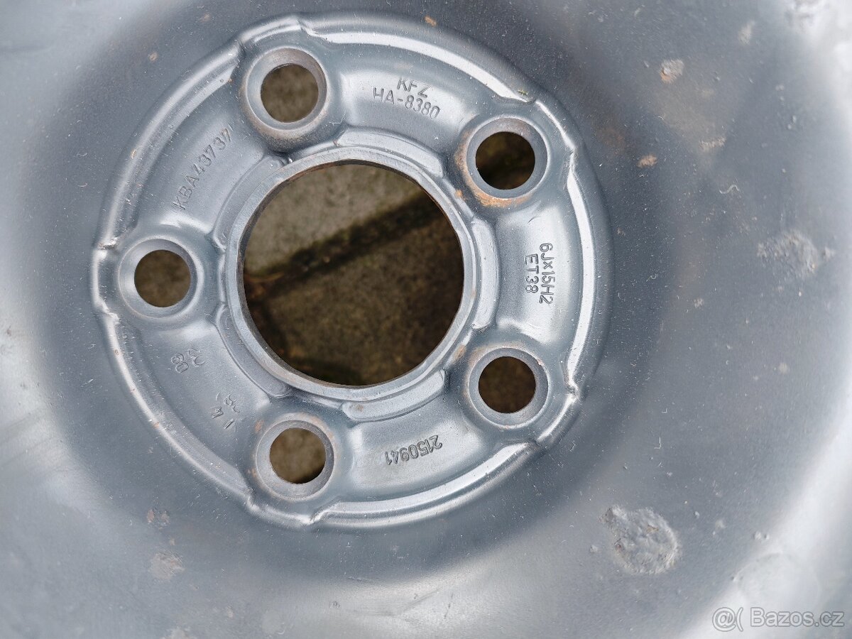 Plechové disky 6Jx15 H2 - 2