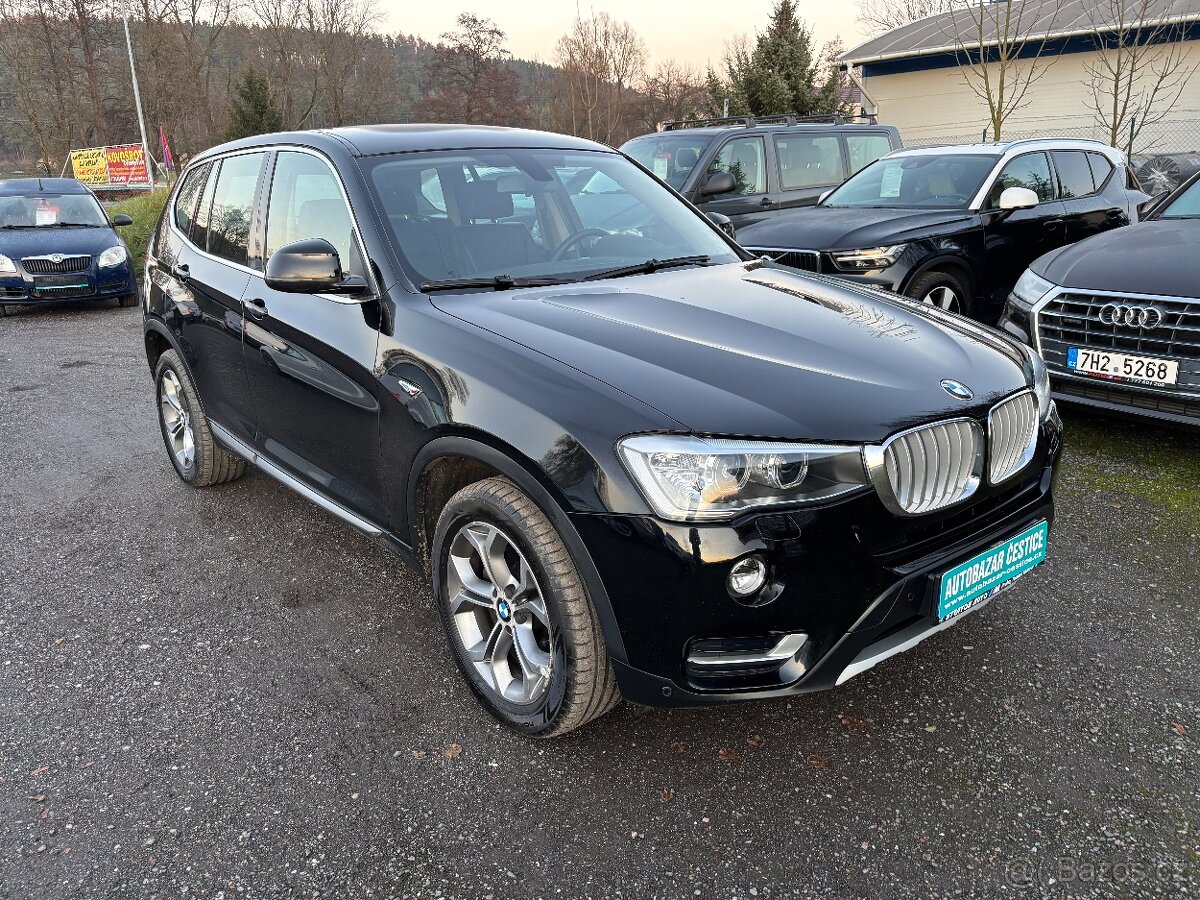 BMW X3 2.0D X-DRIVE140KW 2014 ODPOČTOVÉ -DPH - 2