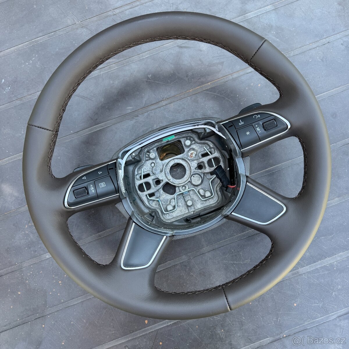 Audi A3,A4,A5, A6,A7,A8 nový kožený volant - 2