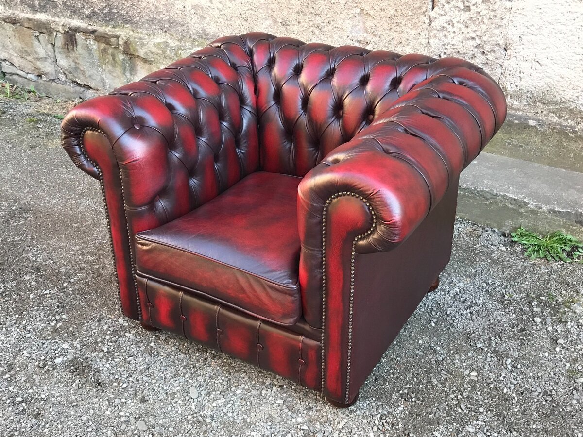 Chesterfield Anglický Originál Nový - 2