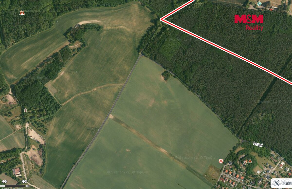 Prodej pole, 36116 m², Mělník - 2
