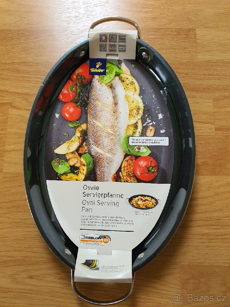 Ovalna servirovaci panev zn.Tchibo - nova - 2