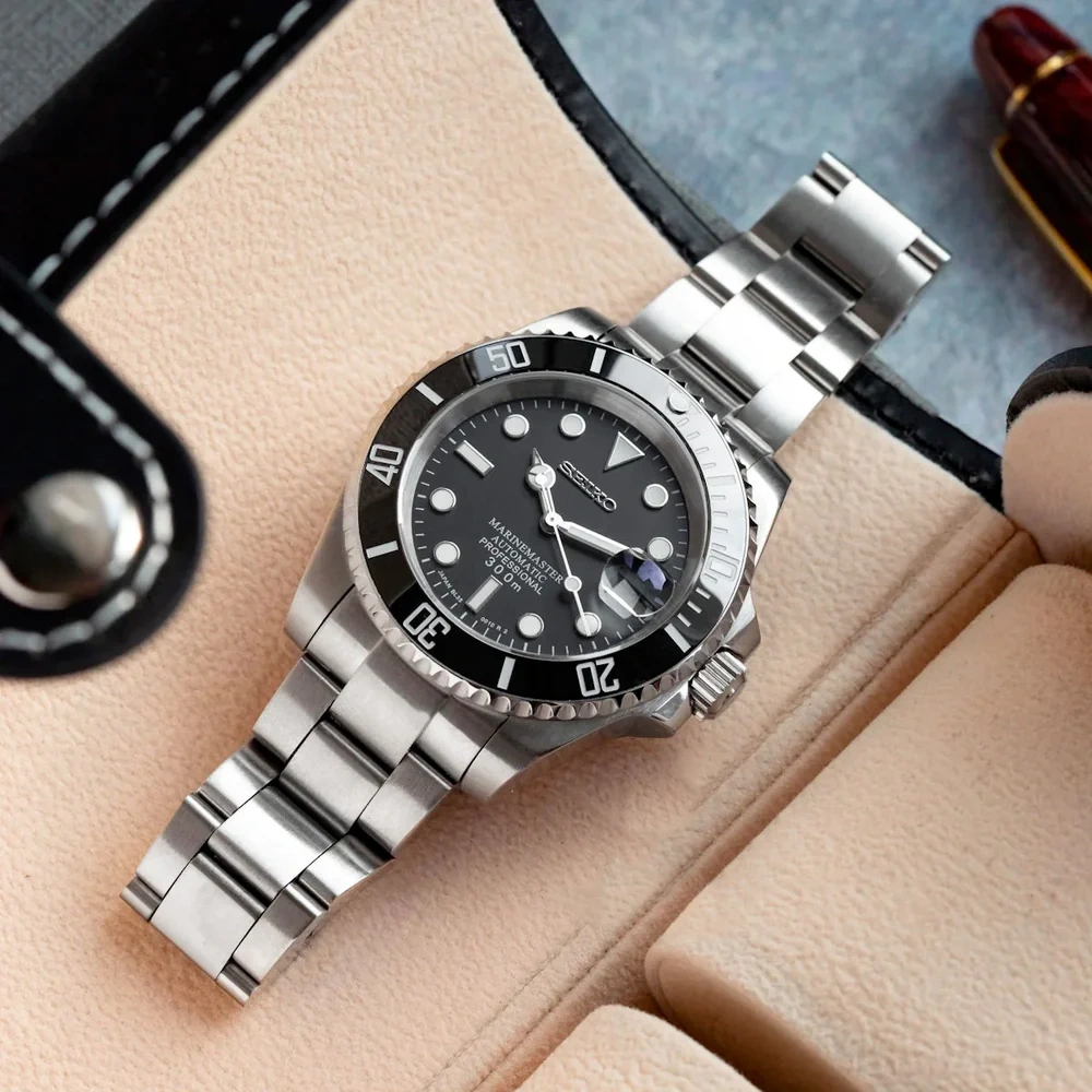 Hodinky Seiko mod submariner - 2