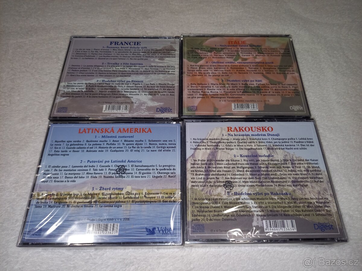 CD - Hudební pohlednice /cena set/. - 2