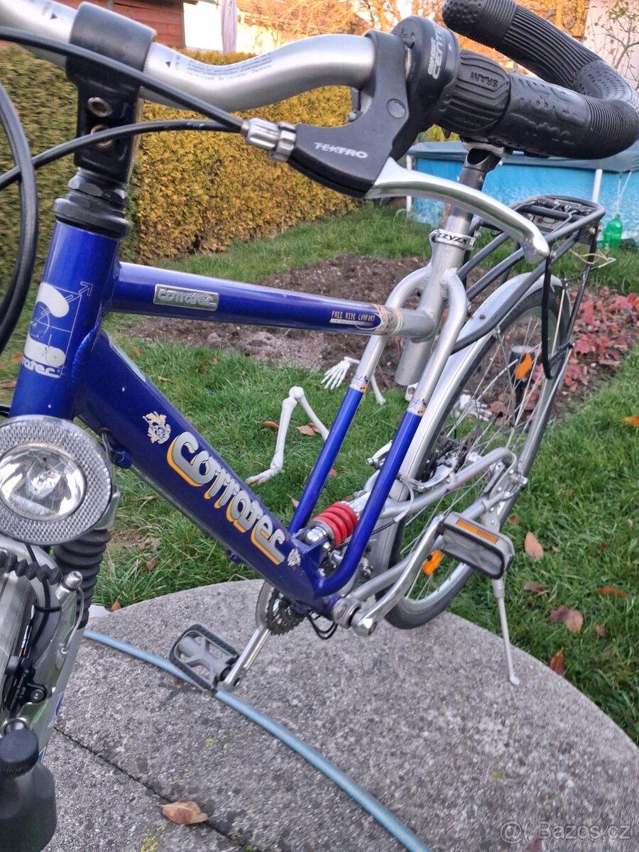 Městské city pánské kolo unikátní celoodpružené - 2