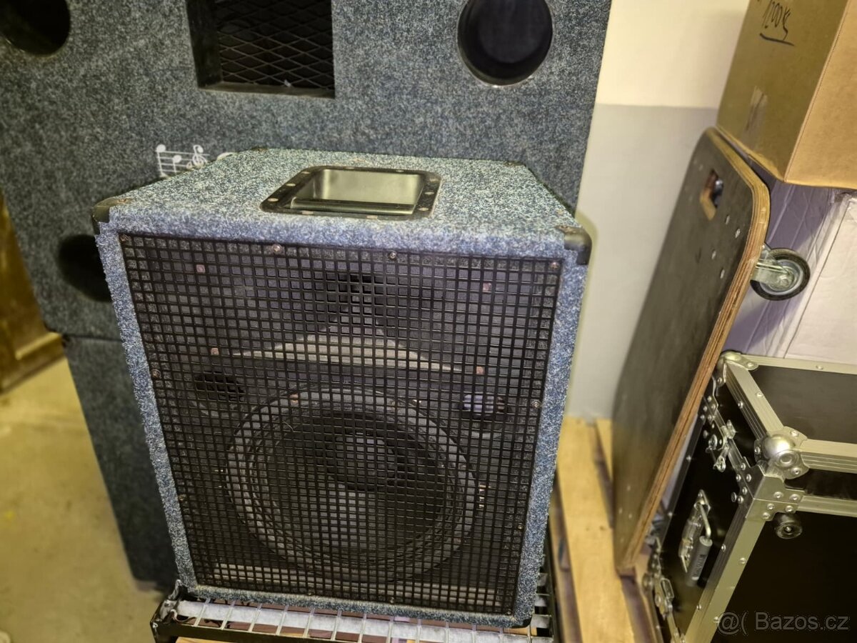ozvučení PA zn. EDWARD, 2x bass, 4x vrch - 2