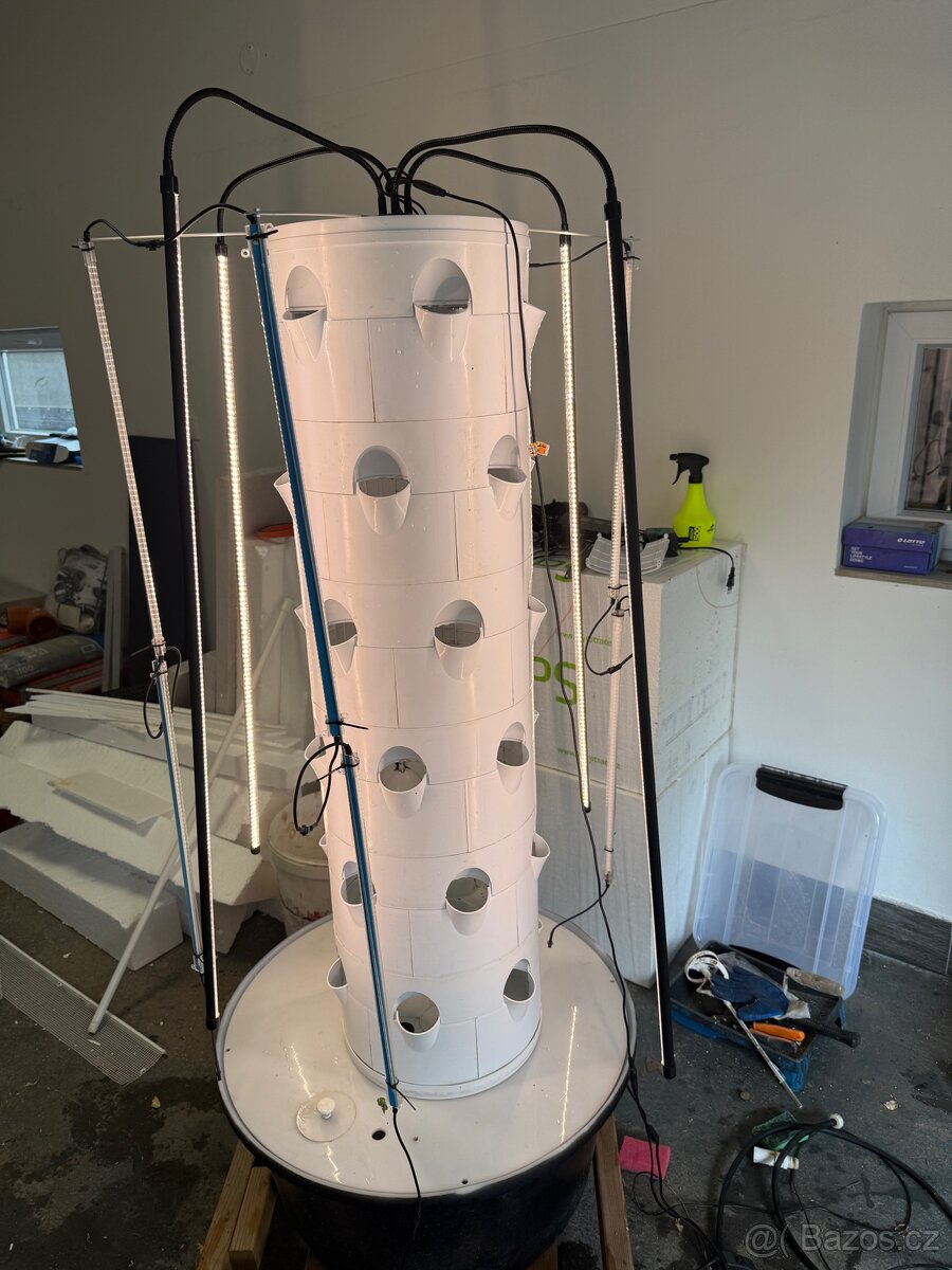 Hydroponická věž 36 ks 80L - 2