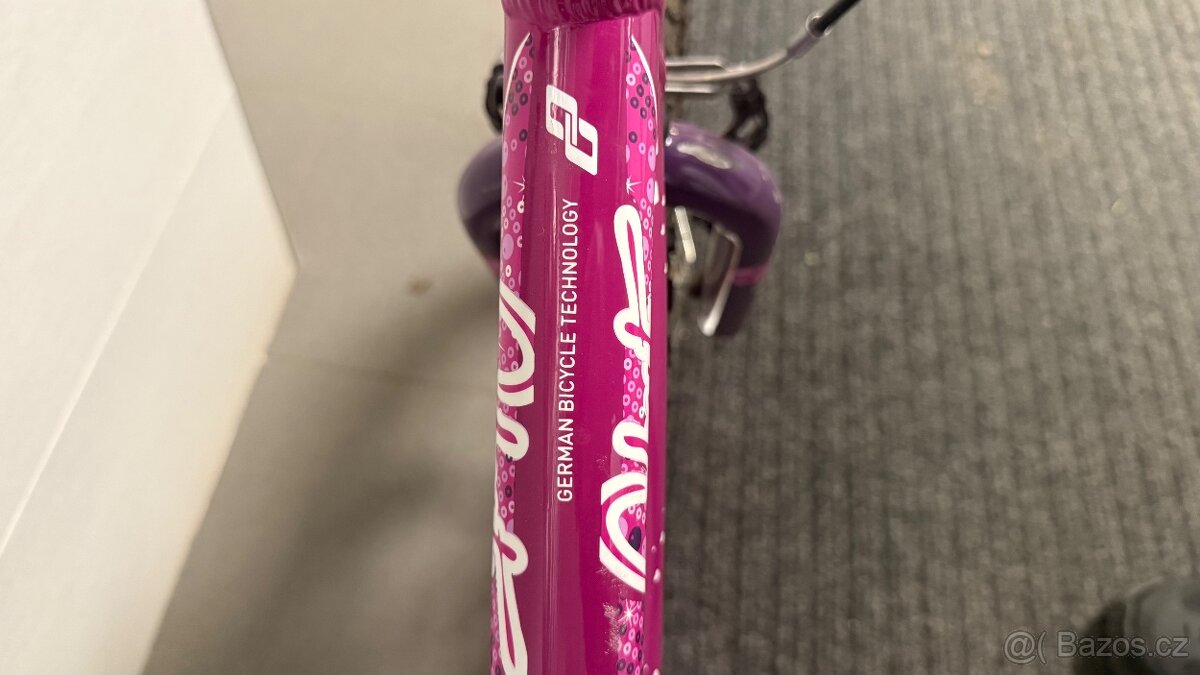 Dětské dívčí kolo GHOST Powerkid 16 Pink/Violet + helma - 2