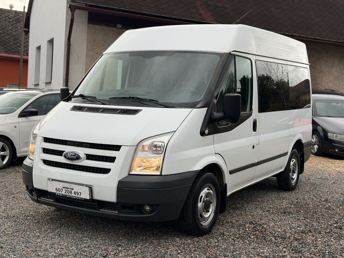 Ford Transit 2.2TDCi 85kw 2011 9mist (tažné-nova stk) - 2