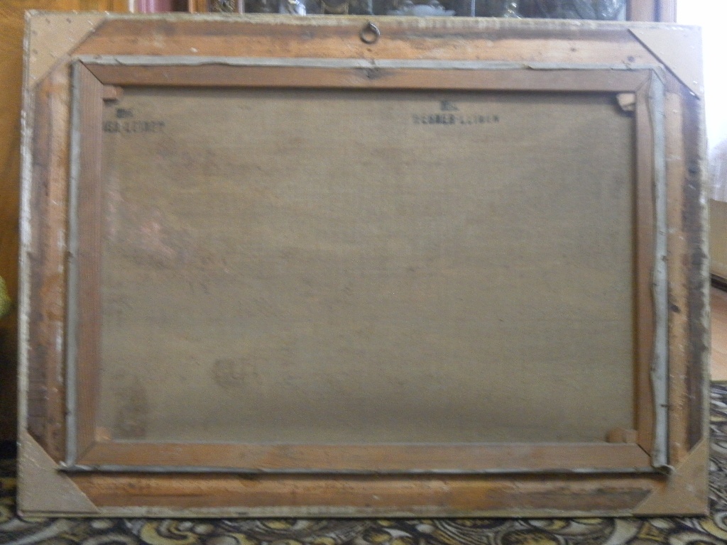 C. Schleuging - Jezero v horách - galerijní obraz - SLEVA - 2