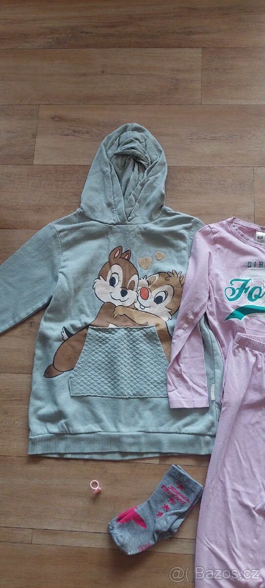 Dívčí mikina - 2, velikost: 122-128 - 2