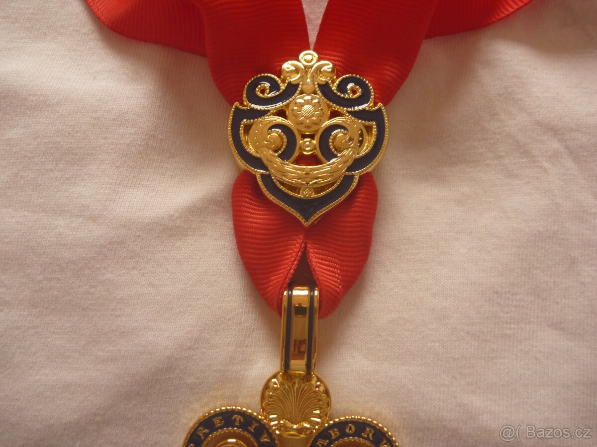 RU Rytířský řád zlatého rouna vyznamenání Rakousko FJI - 2