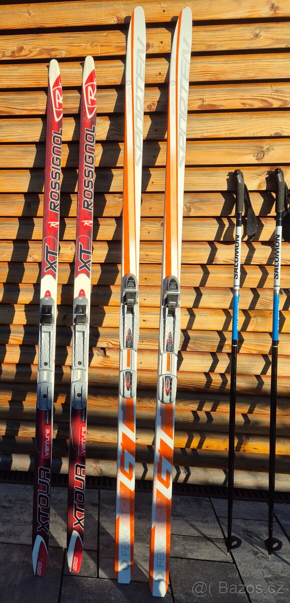 Juniorské lyže a hole - 2