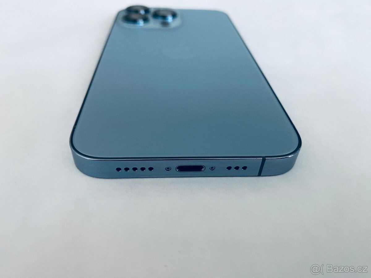 APPLE IPHONE 13 PRO 128 GB MODRÝ,12 MĚS.ZÁRUKA,VELMI HEZKÝ - 2