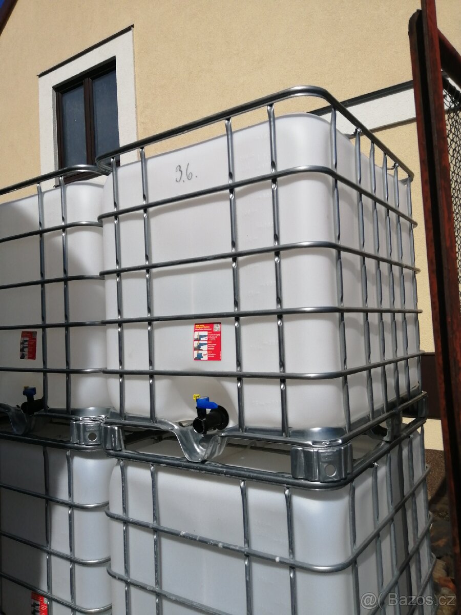 Ibc nádrže, kontejner (máme i na pitnou vodu) - 2