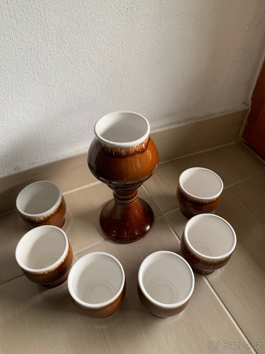Kalich + velké panáky 6ks - 2